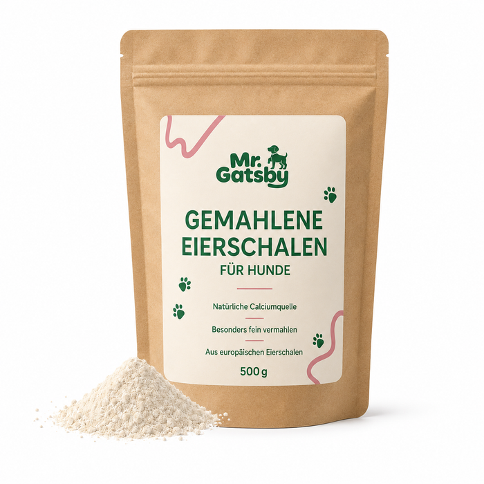 Gemahlene Eierschalen